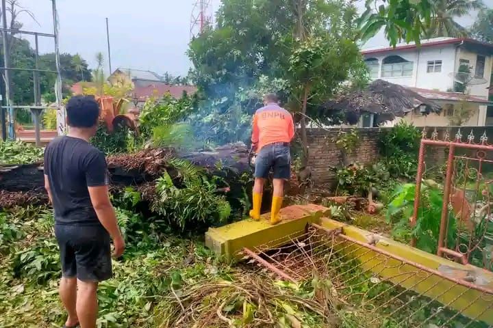 Pemko Pematangsiantar Paparkan Data Dampak Hujan Deras dan Angin Kencang