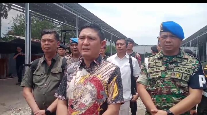 Tim Gabungan TNI - Polri Gerebek Diduga Gudang Pengoplosan Gas di Marelan