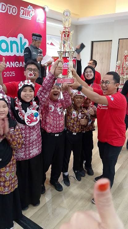 SD IT Khairur Rahman Raih Juara Umum Dalam Event "Tour de Bank" Yang Di Ikuti 5 Sekolah Dasar