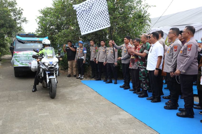 Panen Raya Jagung Kuartal III: Polda Sumut Komitmen Wujudkan Swasembada Pangan