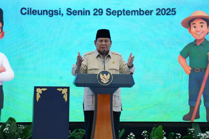 Panglima TNI Dampingi Presiden RI Pada Akad Massal 26.000 KPR FLPP