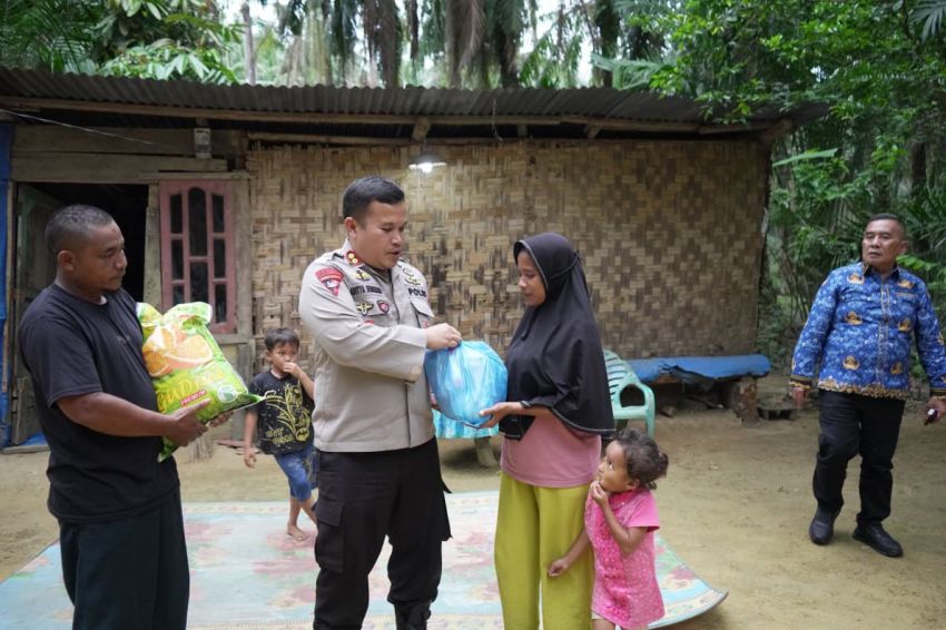Kapolres Labusel Bersama Wakil Bupati Peduli Anak Stunting dan Gizi Buruk