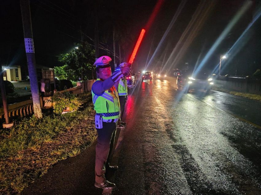 Melalui Blue Light Patrol Antisipasi Pelanggaran dan Kejahatan Jalanan
