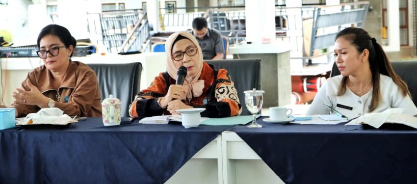 Ketua dan Staf Ahli PKK Rakor Dukungan World Clean Up Day 2025