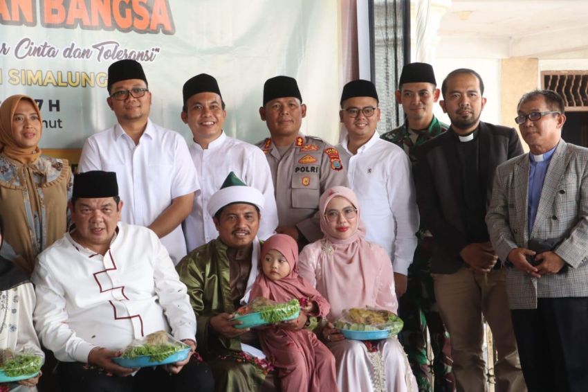 Polri Dukung Kerukunan Beragama, Kapolres Simalungun Hadiri Haul Ke-16 Tuan Guru Batak