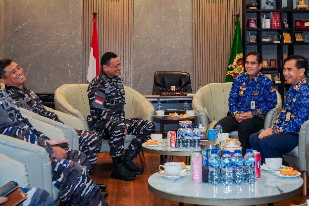 Terima Kunjungan Dankodaeral I TNI AL, Rico Waas Perkuat Koordinasi dan Sinergi Jaga Keamanan Laut Termasuk Peredaran Narkoba