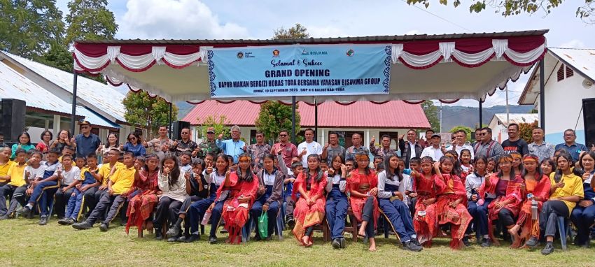 Pemkab Toba Bersama Yayasan Bisukma Launcing MBG