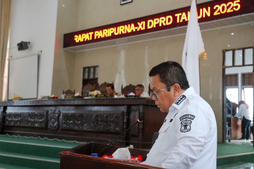 Wali Kota Wesly Silalahi Tanggapi PU Fraksi DPRD Terhadap Nota Keuangan Rancangan P-APBD 2025