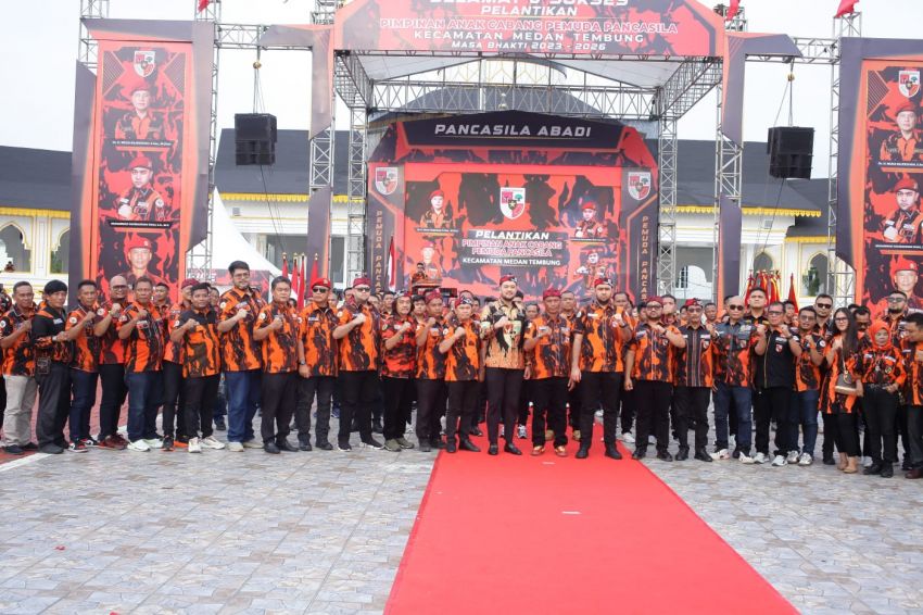 Pengurus PAC PP Medan Tembung Dilantik