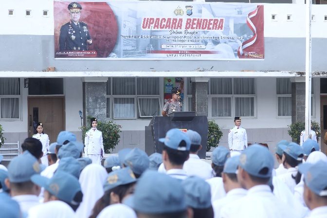 Generasi Muda Harapan Bangsa, Kapolda Sumut Motivasi Siswa SMA Negeri 1 Medan