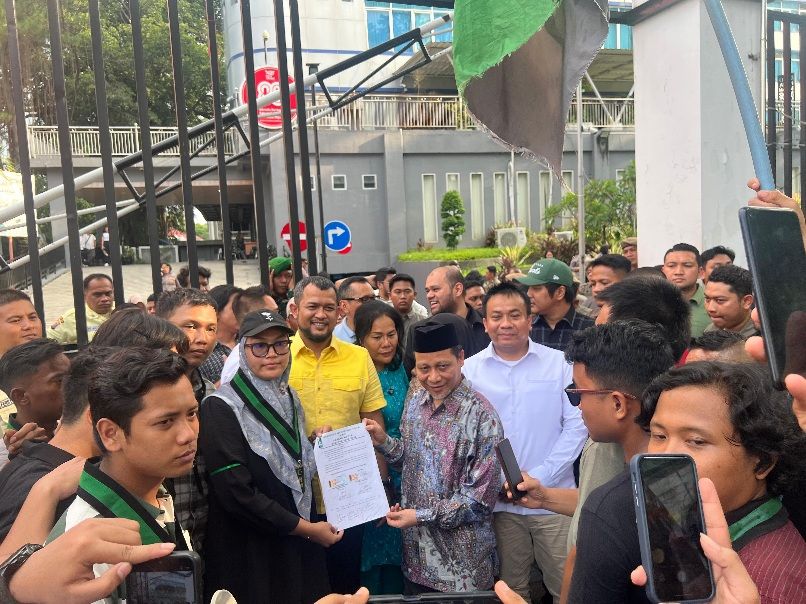 Hadi Suhendra Tampung Aspirasi HMI