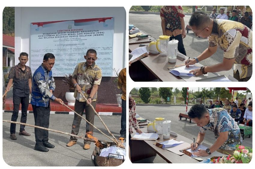 Barang Bukti 18 Perkara Tipidum Dimusnahkan Kejari Humbahas