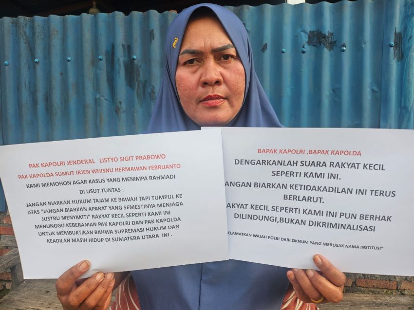 Istri Rahmadi Desak Kapolda Sumut Bongkar Raibnya Rp11,2 Juta dan Dugaan Penganiayaan Suami