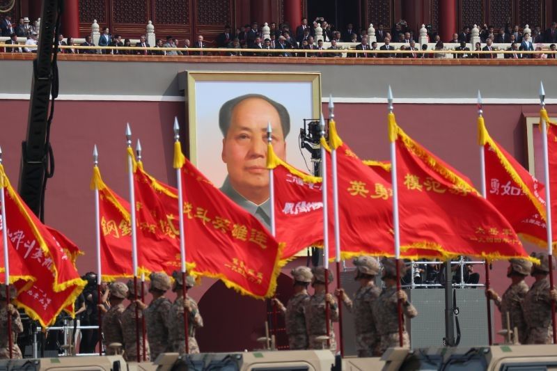 Sebelum Presiden Xi Berpidato, Upacara Diawali dengan Penghormatan Artileri Sebanyak 80 Kali