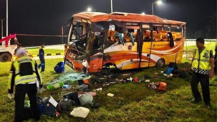 Sumut Berduka, 2 Atlet Karate Tewas Lakalantas Bus ALS di Padang