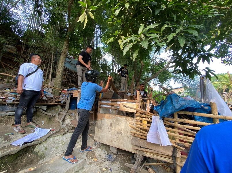 Polrestabes Medan Gerebek Sarang Narkoba Medan Denai