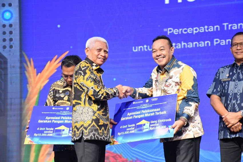 Pemko Tebingtinggi Raih Penghargaan Apresiasi Pelaksanaan GPM Terbaik Provsu