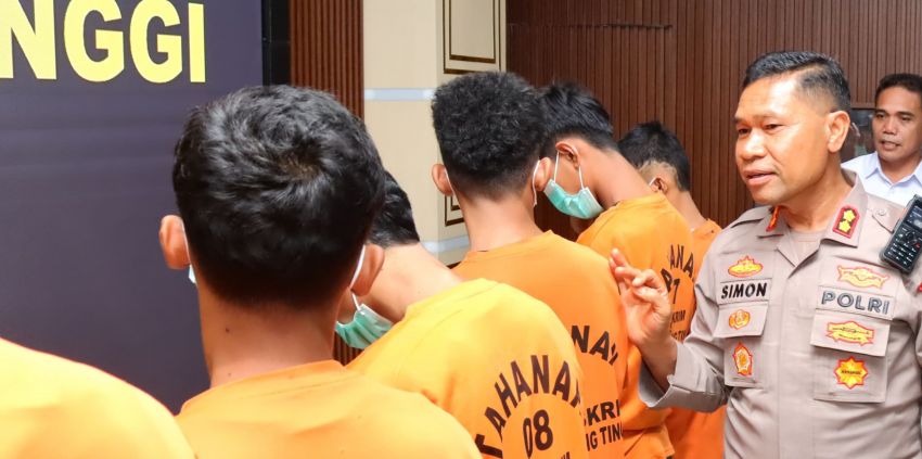 Polres Tebingtinggi Ungkap Kronologis Tawuran Maut