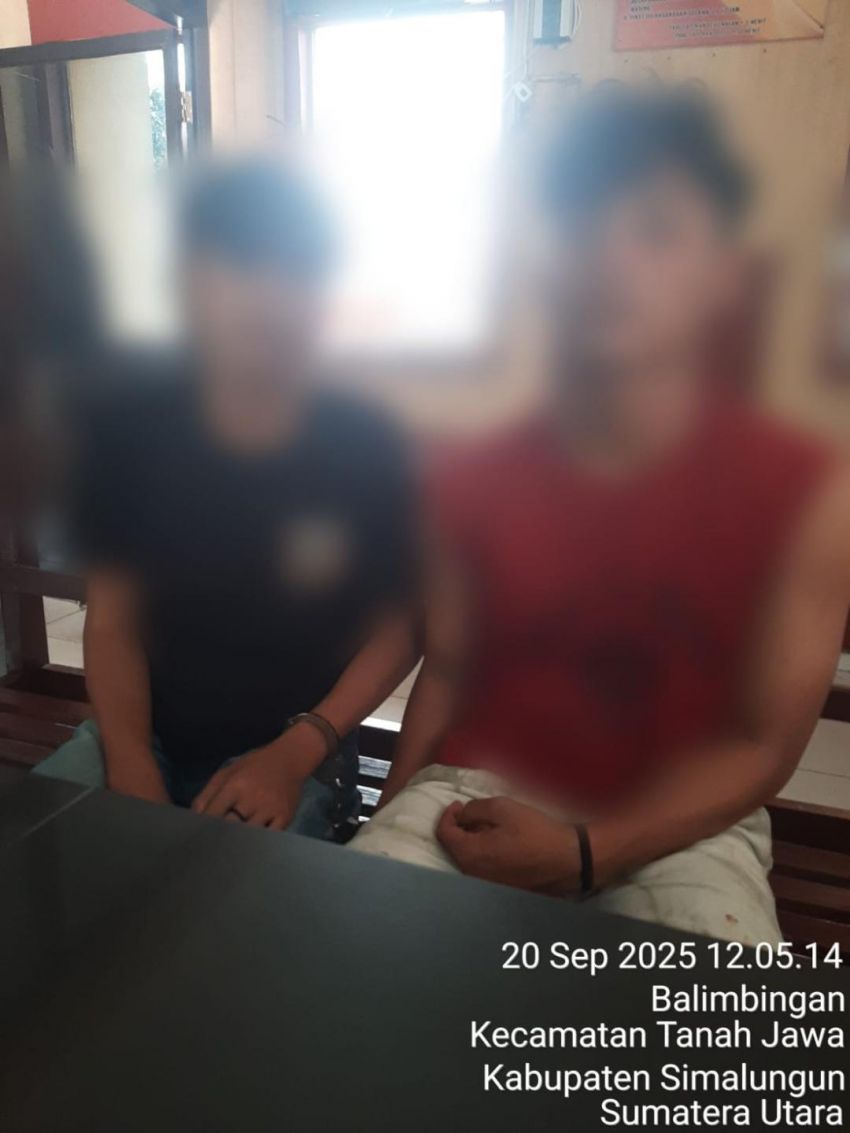 Polsek Tanah Jawa Ringkus Dua Pemuda Pencuri Kios