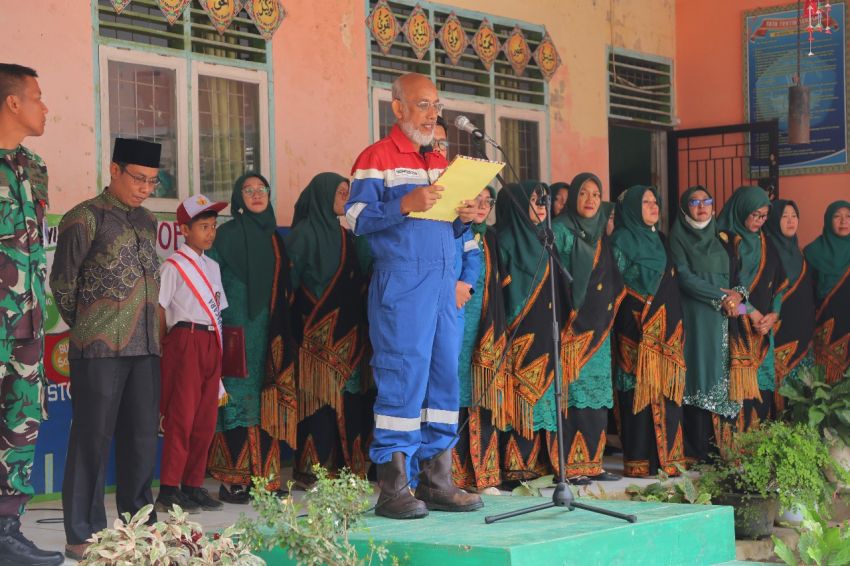 Kenalkan Migas ke Siswa SD, Perwira PHR Zona 1 Gelar Edukasi Migas Lewat PEN 8.0