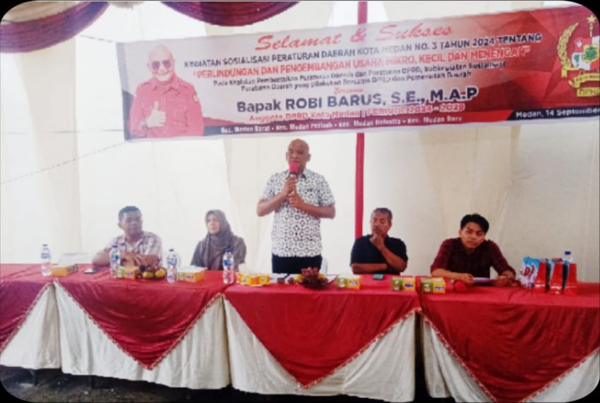Sosper, Robi Barus : UMKM Berperan Penting Untuk Ekonomi Berdikari