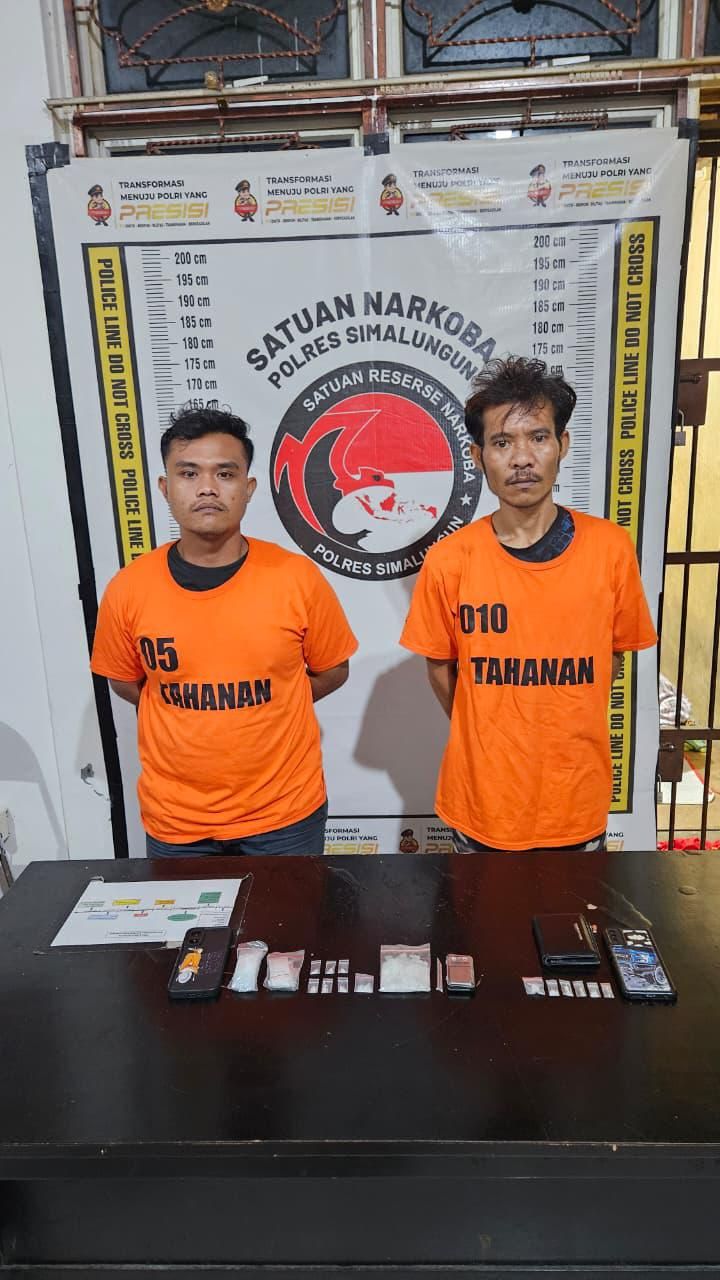 Dua Pria Miliki Sabu 35,25 Gram Ditangkap, Diduga Sindikat Dari Lapas Langkat