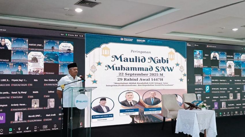 Pelindo Regional 1 Peringati Maulid Nabi Muhammad SAW, Tekankan Integritas dan Kepedulian Sosial