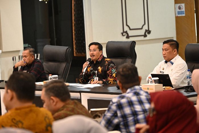 Bersama Seluruh OPD, Sekdaprov Sumut Sinkronisasi Kebijakan Penyebaran Informasi