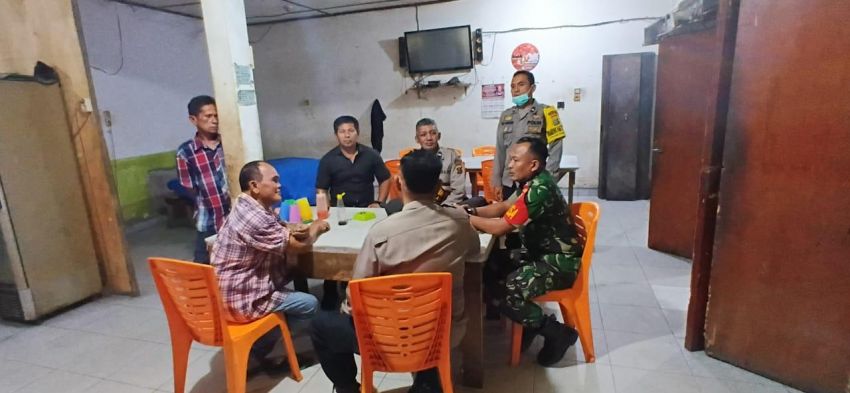 Polsek Silau Kahean Gelar Sambang Dialogis, Cegah Praktik Judi di Warung Warga