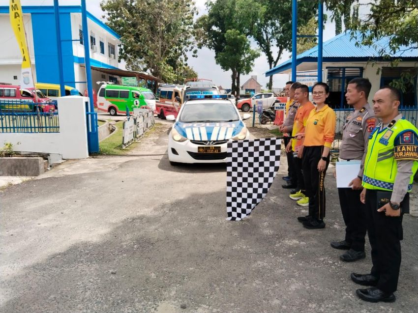 Sat Lantas Polres Simalungun Gelar Festival Keselamatan, Peringati Hari Lalu Lintas Bhayangkara ke-70