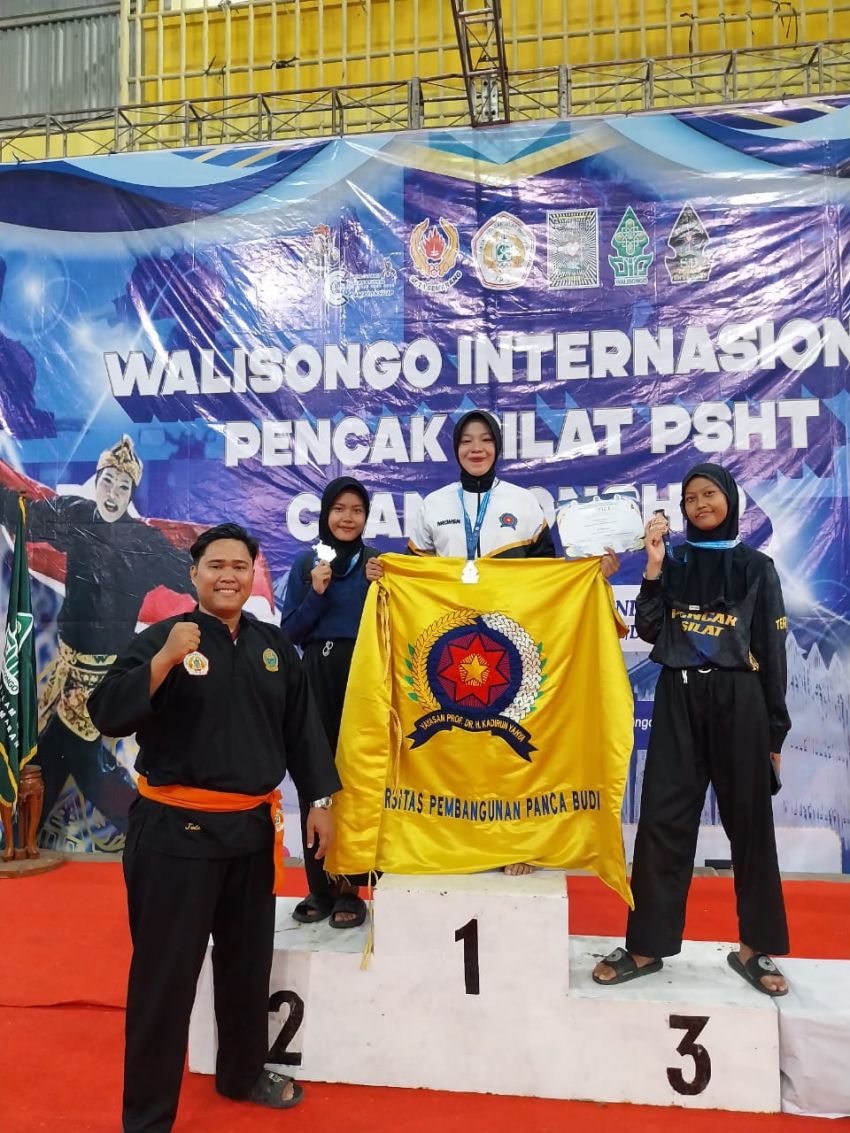 Mahasiswi UNPAB Raih Juara 1 di Kejuaraan Internasional Pencak Silat