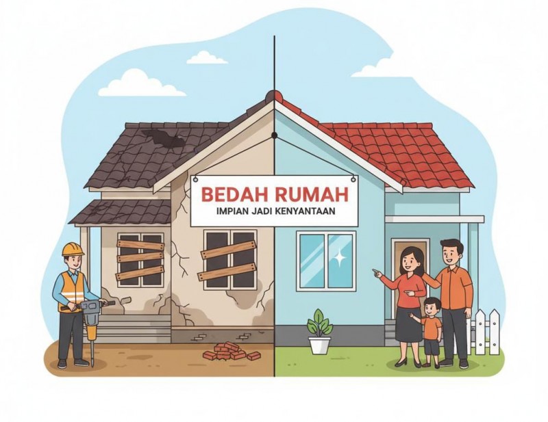 Gubernur Sumut Wajib Intervensi Bedah Rumah Di Madina