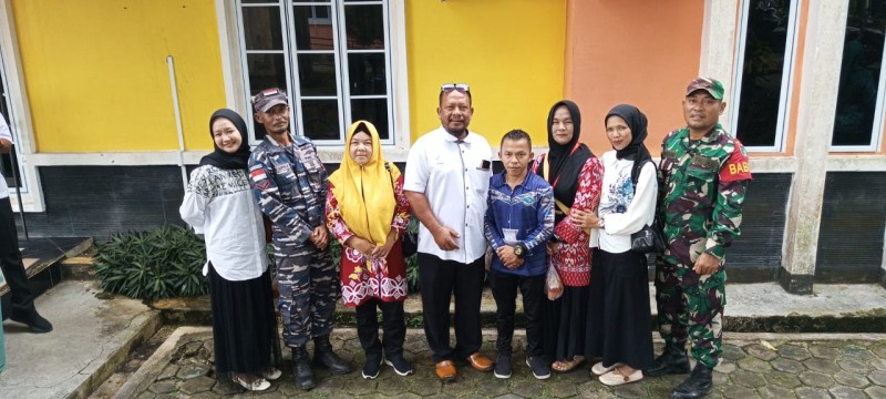 Patroli rutin bersama Komduk : Babinsa Koramil 07/Tambelan komitmen pelihara KTR dan Kamtibmas yang kondusif