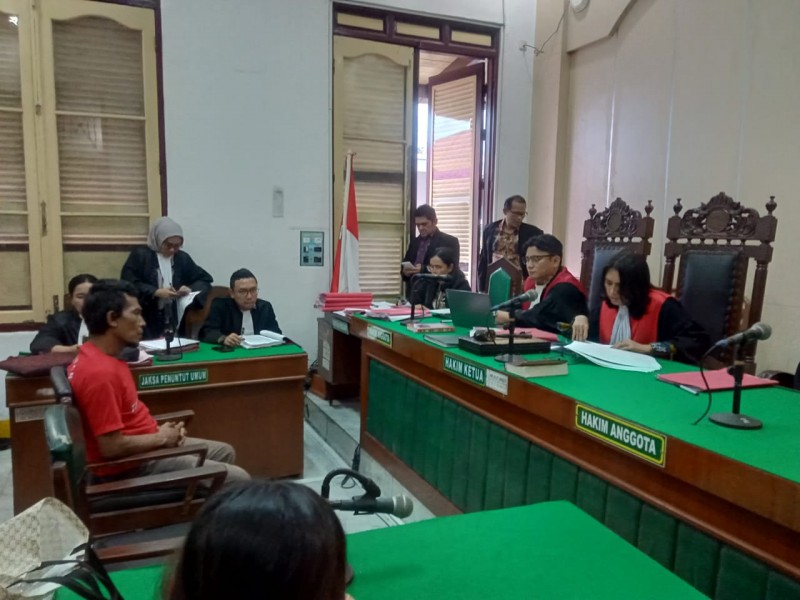 Pembunuh Sopir Taksi Online Divonis Seumur Hidup