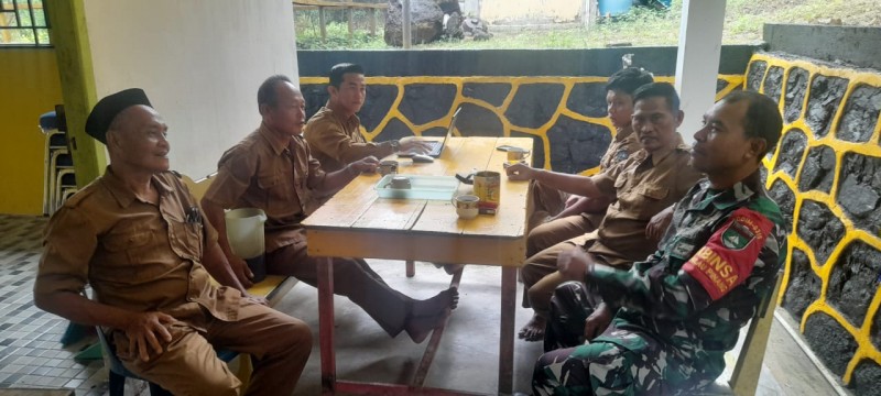 Kopdes Merah Putih Desa Kampung Melayu akan dibangun : Babinsa Koramil 07/Tambelan jelaskan kriteria lahan*