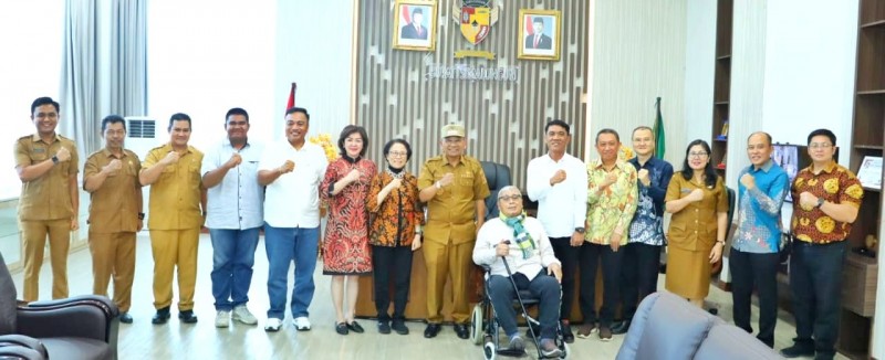 Bangun Taman Iman Agama Buddha, Bupati; Selaraskan Dengan Budaya Lokal
