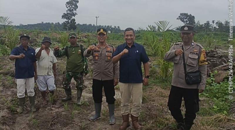 Kapolsek Tanah Jawa Gelar Rangkaian Kegiatan, Perkuat Sinergi Ketahanan Pangan di Hatonduhan