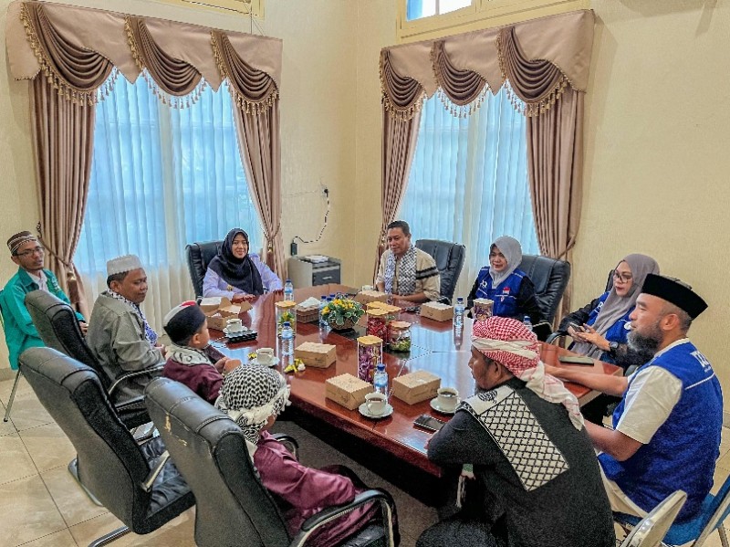 Wawako Herlina Sambut Silaturahmi Pengurus Lembaga Amil Zakat DQ