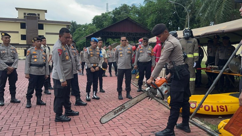 Kapolda Sumut Dorong Peningkatan Kesiapsiagaan dan Profesionalisme Personel Ditsamapta