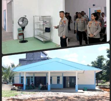 Kapolres Labuhanbatu Tinjau Kesiapan Dapur Umum SPPG Kemala Bhayangkari di Labura
