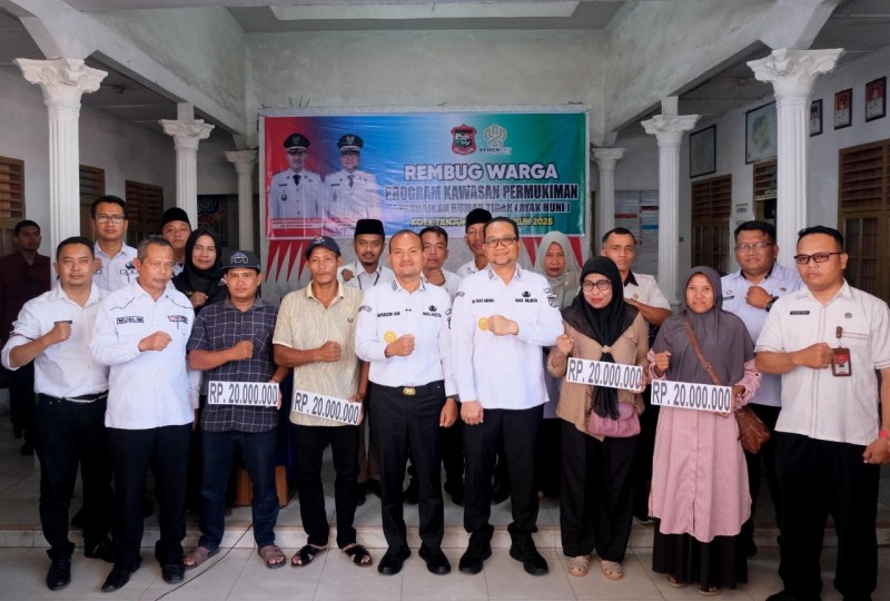 Pemko Tanjungbalai Bedah 50 Rumah Tidak Layak Huni
