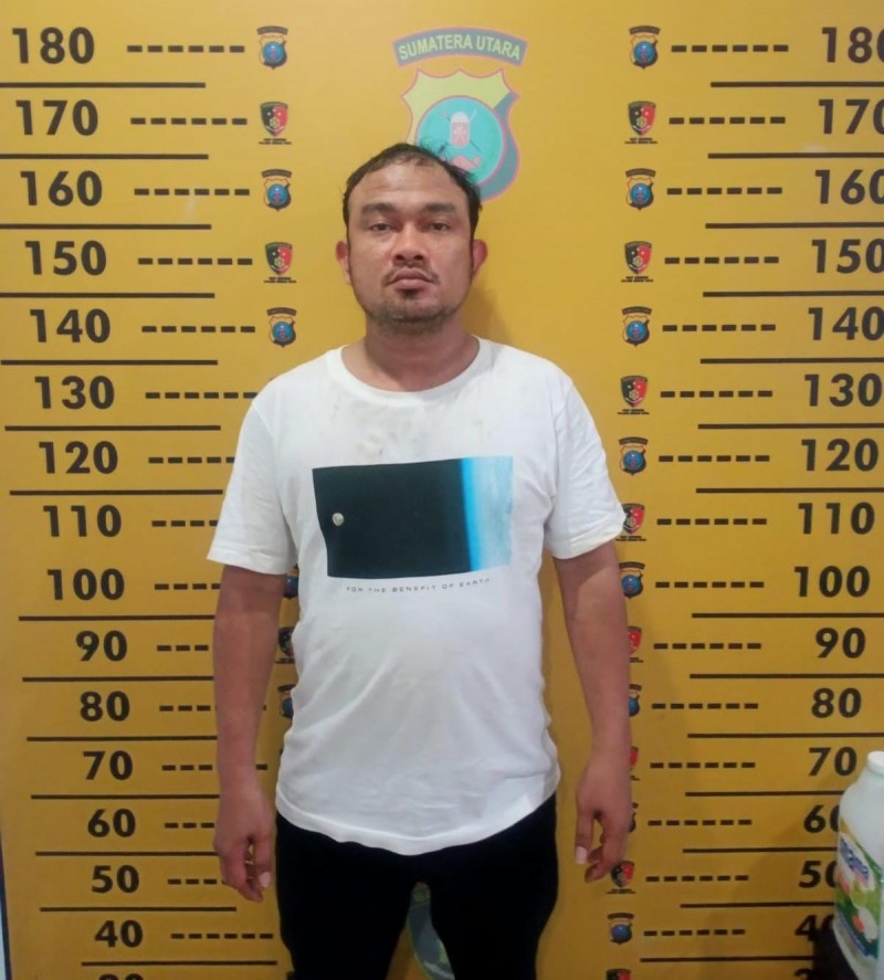 Pengedar Sabu Ditangkap Polsek Medan Kota Usai Aniaya Isteri