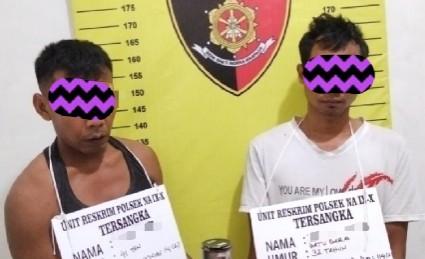 Sedang Asyik Pesta Narkoba di Gubuk Warga, Tiba Tiba Polisi Datang