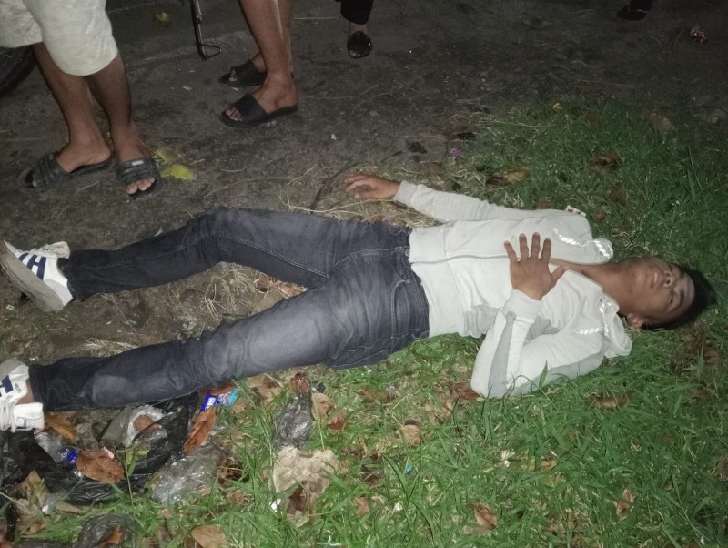Kecelakaan 'Laga Kambing' di KIM II Medan: Pengendara Vixion Patah Kaki, Diduga Akibat Minim Penerangan dan Jalan Rusak