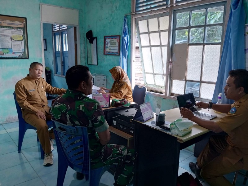 Atasi masalah Nelayan, Babinsa Koramil 07/Tambelan dan Kepala UPTD Perikanan Tambelan siap bersinergi dan berkolaborasi