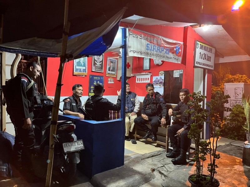 Brimob Sumut Gencar Patroli Malam, Wujudkan Medan Aman dari Gangguan Kamtibmas