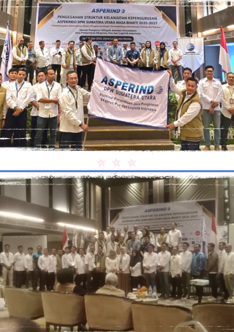 Pengurus Asprindo Sumut 2025-2027 Dikukuhkan, Siap Berkontribusi Bagi Perekonomian Daerah-Nasional