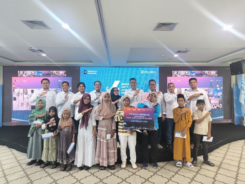 Pelindo Regional 1 Santuni Ribuan Anak Yatim di Hari Pelindo ke-4