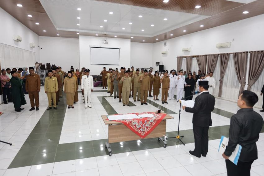 Wesly Lantik 51 Pejabat Administrator dan Pengawas Pemko Pematangsiantar