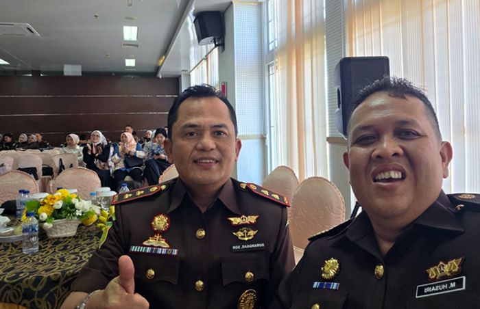 Dua 'Anak Medan' Ketemu di Satu Panggung Pelantikan, Satu Jadi Kajari dan Satu jadi Kabag TU